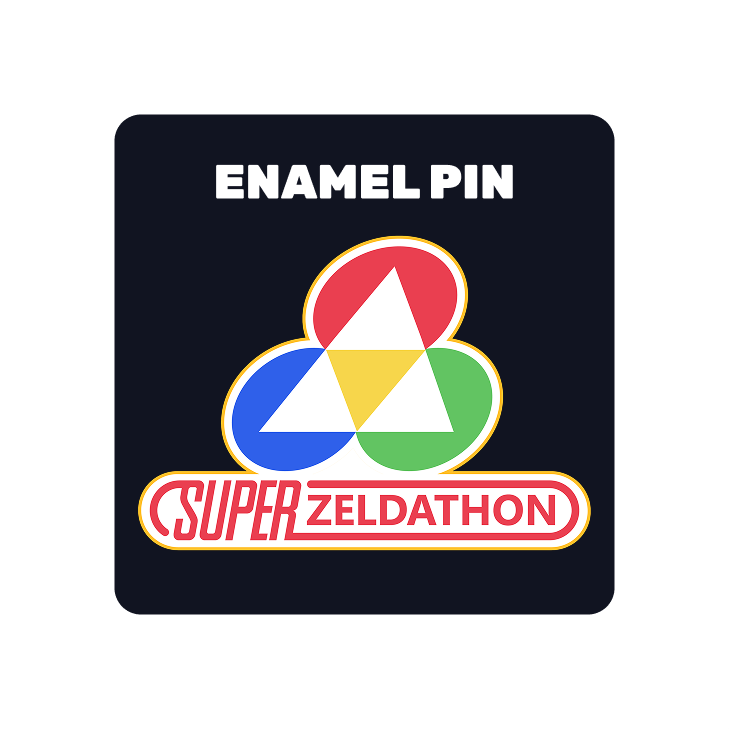 Super Zeldathon Enamel Pin