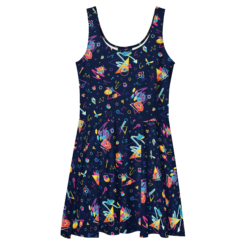 Hero's High Score Skater Dress
